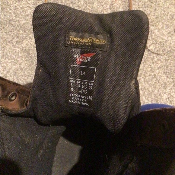 LOGGERMAX REDWING SAFETY TOE BOOT SIZE 11 EH - Picture 3 of 4